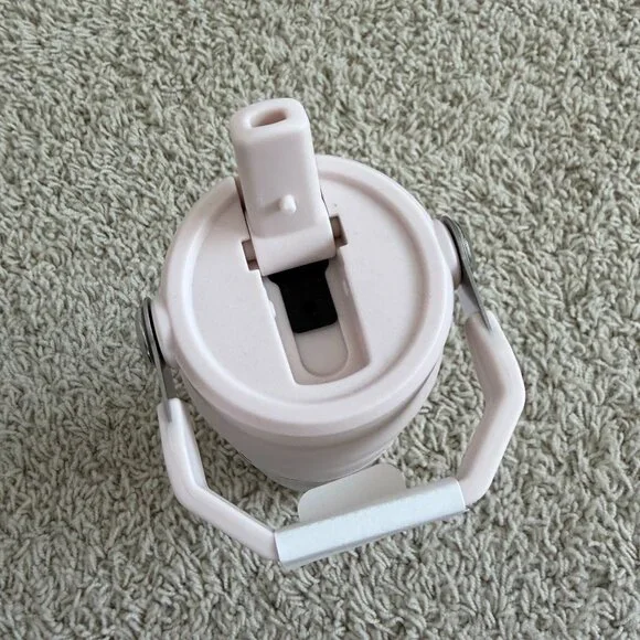 Stanley IceFlow Water Bottle Flip Straw Lid 24 oz Rose Quartz NWT - Picture 4 of 6